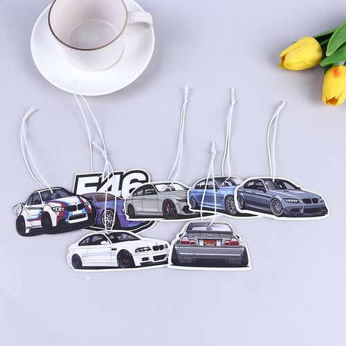 Car Air Freshener Hanging Auto Rearview Mirror Perfume Pendant For