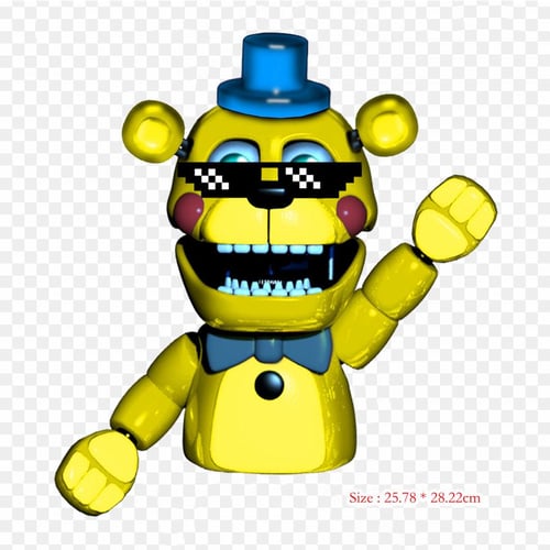 Fnaf Withered Chica Full Body Five Nights At Freddy's 2 Fnaf World Iron-on  Transfers For Clothing Tshirt Bag Heat Transfer Stickers Iron On Patches