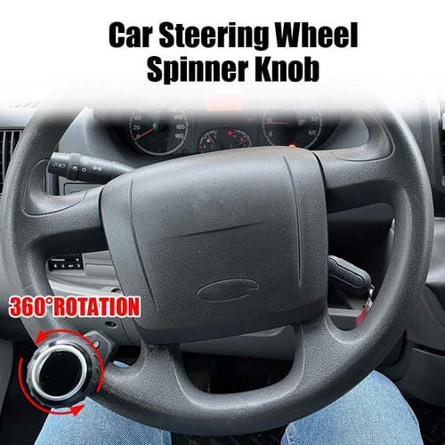 360 Steering Wheel Knob Ball Auto Spinner Knob Car Steering Booster  Silicone