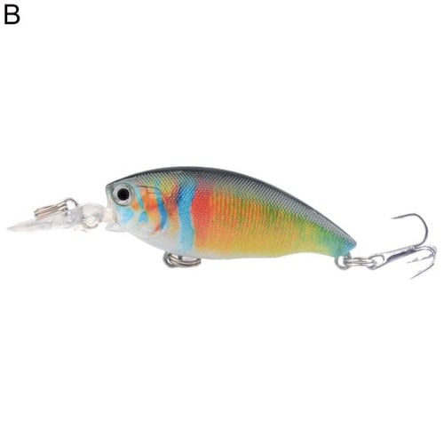 6.5cm/5.5g Fishing Lure Bait UV Printed Fishing Universal Lures