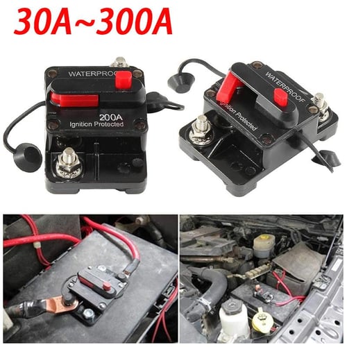 30-300 Amp Breaker 30-300 Amp Resetable Circuit Breaker Fuse - 12V-48V DC Waterproof For Car, Boat, Auto Battery Breaker - Foto 7