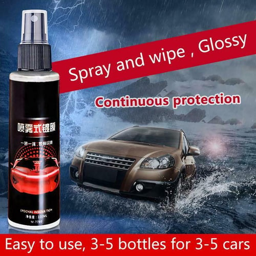 Cheap 240/120ml Car Repairing Nano Spray Product Detailing Repair Scratches  Coating Agent Car Cleaning Glossy Ceramic Coat for Auto