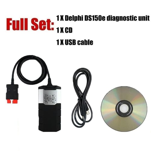 Set of 8 OBD car cables compatible with AutoCom, Delphi, WoW