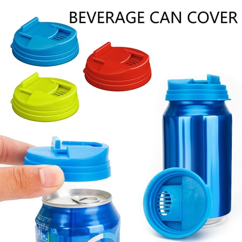 1/6PCS Easy Can Opener Cover Drink Shield And Soda Protector For