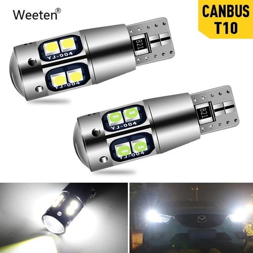 2pc - T10 26-LED Light Bulb 4014 SMD CANBUS Dome White 6000k (T10 W5W 194 )
