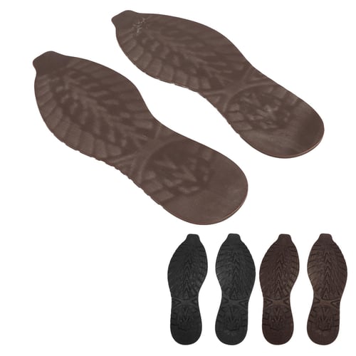 Full Rubber Shoe Soles, Soft and Comfortable Durable Rubber Soles for  Sneaker Elasticity Shoe Soles Cuttable Rubber Soles Shoe Repair Replacement