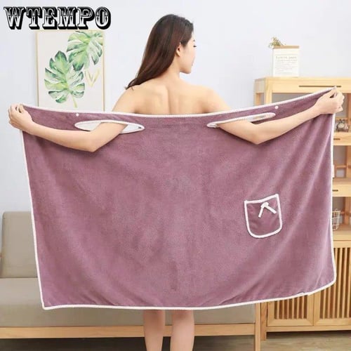 1pc Superfine Fiber Coral Fleece Square Towel With Pink Color