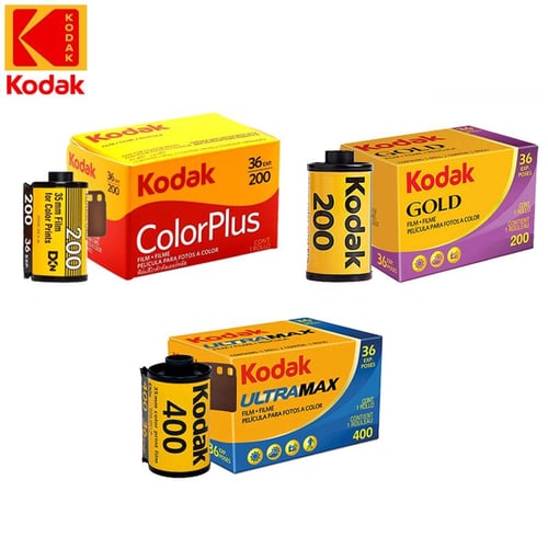 KODAK Film 35mm 36 Exposure Per Roll ColorPlus200 Gold 200 Color