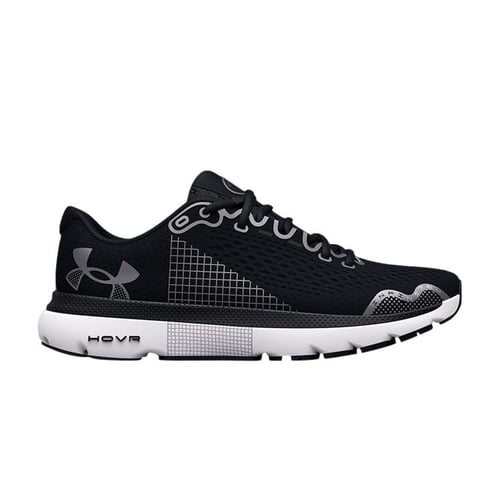  Under Armour Men's HOVR Infinite 5, (002) Black/White/Green  Breeze, 7, US