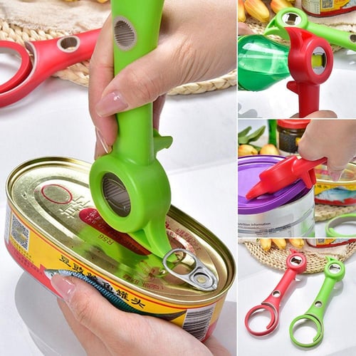 Creative Can Opener Under The Cabinet Self-adhesive Jar Bottle