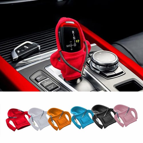 Cheap PDTO Gear Shift Hoodie Cover Car Interior Funny Shifter Knob