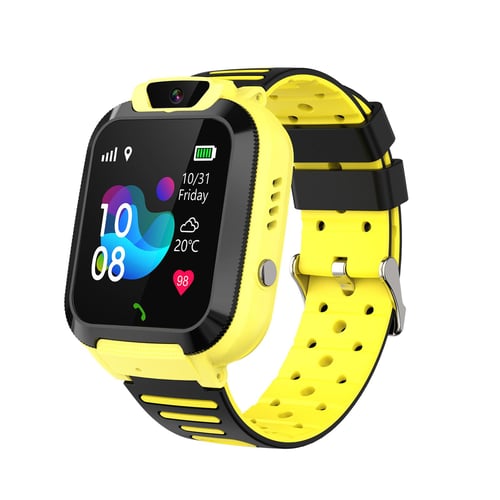 S4 Kids Smart Watch SOS Waterproof Video Camera Sim Card Call Phone  Smartwatch With Light Children's For Ios Android Boy Girl - Global Offers