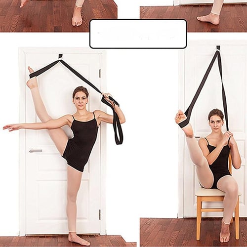 New 3x0.038m Door Flexibility Stretching Leg Stretcher Strap Gym
