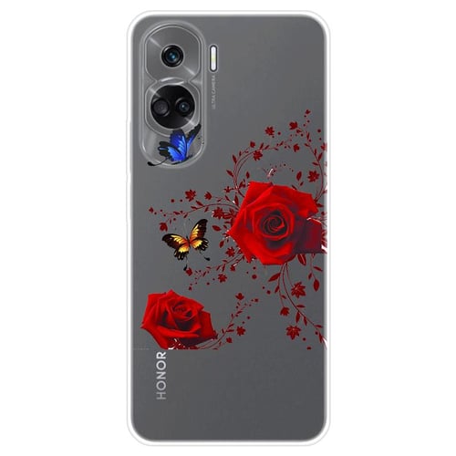 Camera Protection Back Cover for Honor 90 Pro Honor90 90Pro 5G Soft Square  Liquid Silicone Funda Original Shockproof Luxury Case - AliExpress