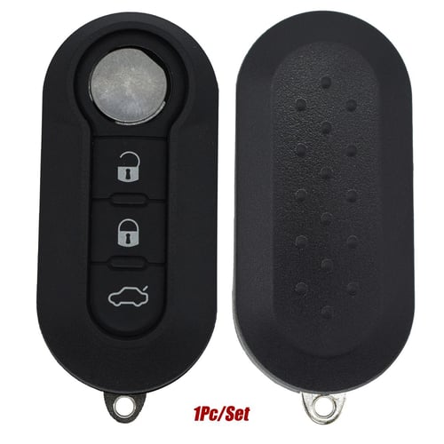 Car Flip Key Case Cover 3 Button For Fiat Ducato 500 500L Panda Grande  Punto Remote Key Shell Holder Protector Car - sotib olish Car Flip Key Case  Cover 3 Button For