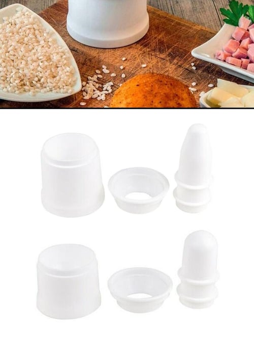 PDTO Arancini Maker 160 Grams DIY Rice Ball Mold Stuffed Meat Point Ball  Sushi Tool - sotib olish PDTO Arancini Maker 160 Grams DIY Rice Ball Mold  Stuffed Meat Point Ball Sushi