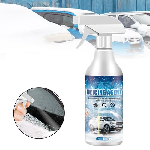 100ml Defrosting Deicer Spray Snow Melting Deicing Agent Glass Deicing  Agent Ice Melting Agent Antifreeze Snow Melting Agent