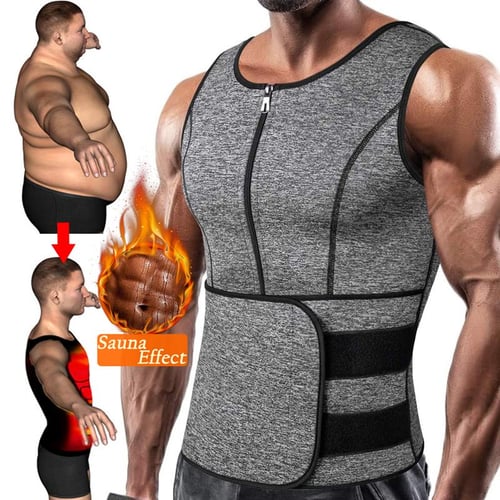 Men Shapewear Waist Trainer Vest Hot Sauna Suits Thermo Sweat Tank Tops Body  Shaper Slimming Underwear Compression Workout Shirt - China Sauna Fitness  Men Waist and Body Shaper price