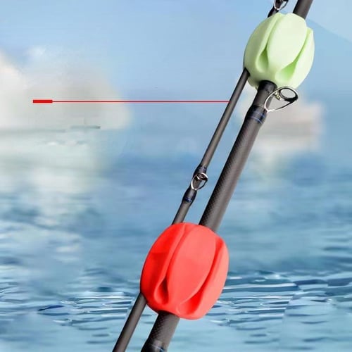 1Pc Silicone Fishing Rod Fixed Ball Rod Ball Mini Protection Anti
