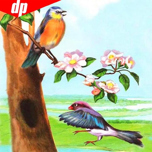 Cheap Dimond Painting Animal 5D Diamond Painting Full Drill Needlework Diamond  Painting Full Round