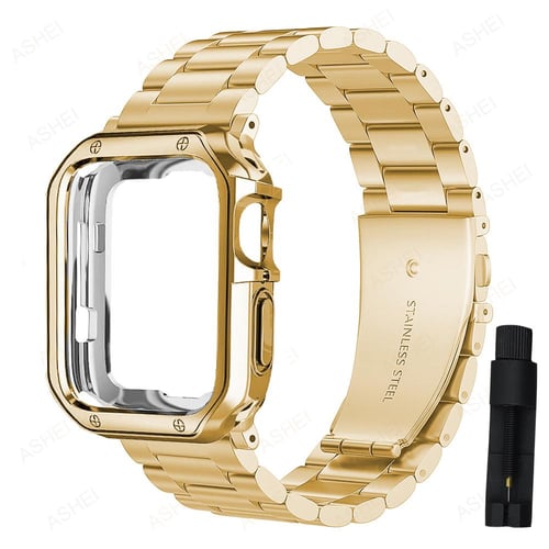 Stainless Steel Bracelet for Apple Watch Ultra Series 8 6 5 7 bands 49mm  45/44mm