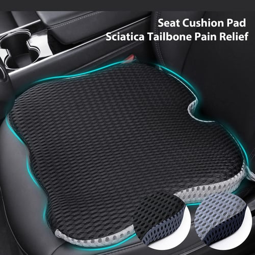 1pc Car Seat Pad Cushion Heightening Single Piece Driver Seat Mat