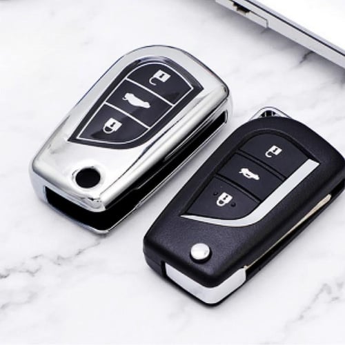 Tpu Key Case Remote Cover For Toyota Corolla Chr Yaris Rav4 Auris