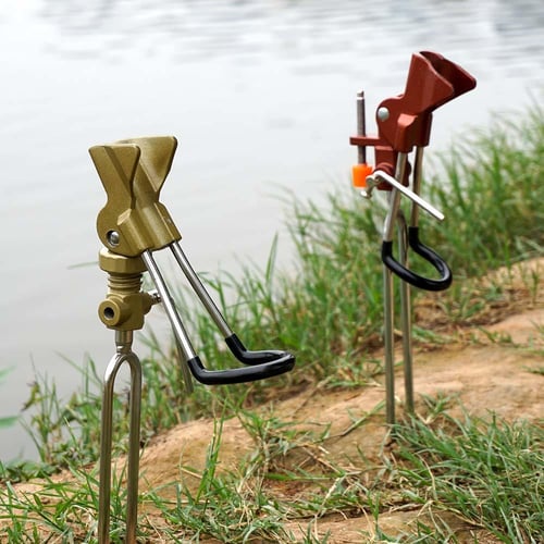 Adjustable Retractable Carp Fishing Rod Pod Stand Holder Fishing