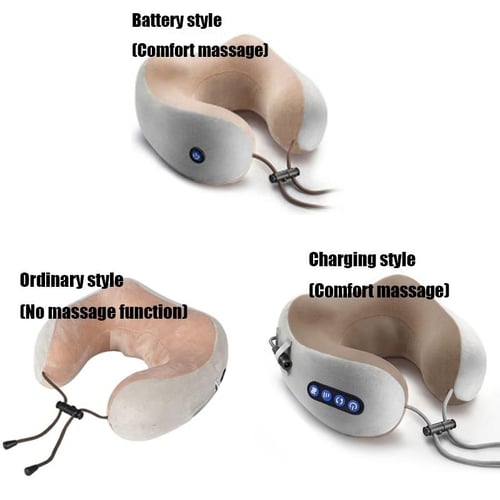 Electric Neck Massager U Shaped Pillow Multifunctional Portable