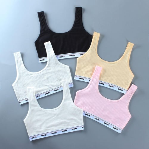 Girl Training Linen Soft Brassiere Sport Girl Bras For Teen Girls Letter  Children Topic For Teenager - купить Girl Training Linen Soft Brassiere  Sport Girl Bras For Teen Girls Letter Children Topic