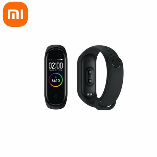 Original Xiaomi Mi Band 4 Smart Wristband 0.95inch AMOLED Color Screen 5ATM  Waterproof Heart Rate Fitness BT5.0 BLE Mi Fit APP