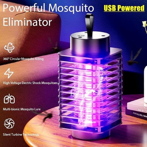 Mosquito Killer Lamp Portable USB Rechargeable Electric Fly Trap Zapper  Insect Killer Repellent Outdoor Mute Anti Mosquito Lamp