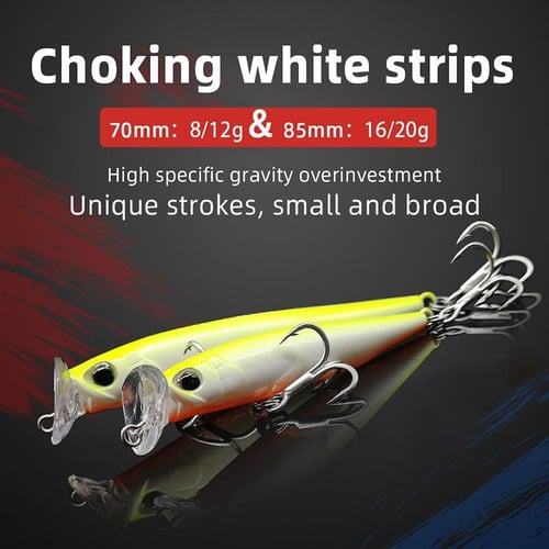 Mavllos Popper Fishing Bait Lure 8g 12g 16g 20g Suitable for All Water  Layer Minnow Fishing Lure Pike Bass Fish Tackle - sotib olish Mavllos  Popper Fishing Bait Lure 8g 12g 16g