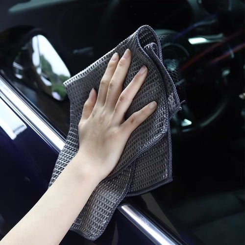 Cheap SEAMETAL 160x60cm Car Wash Towel 400GSM Microfiber High Water  Absorption Cleaning Towels Thickened Soft Car Washing Drying Cloth