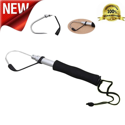 Ice Fishing Gaff Hook Telescopic Fish Gaff Stainless Fishing Spear