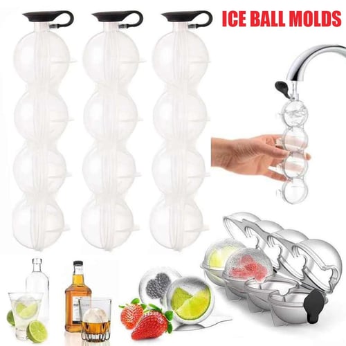 PDTO Light Bulb Ice Ball Maker Sphere Ice Molds Creative Shape Round Ice  Cube Mold – the best products in the Joom Geek online store