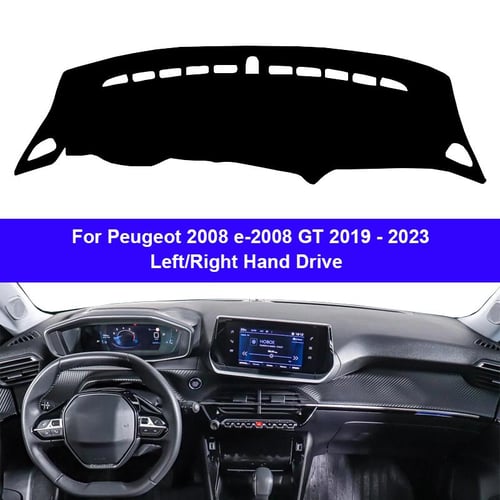 Car Dashboard Pad for Peugeot 2008 e-2008 208 e-208 GT 2019-2023 Dashmat  Carpet