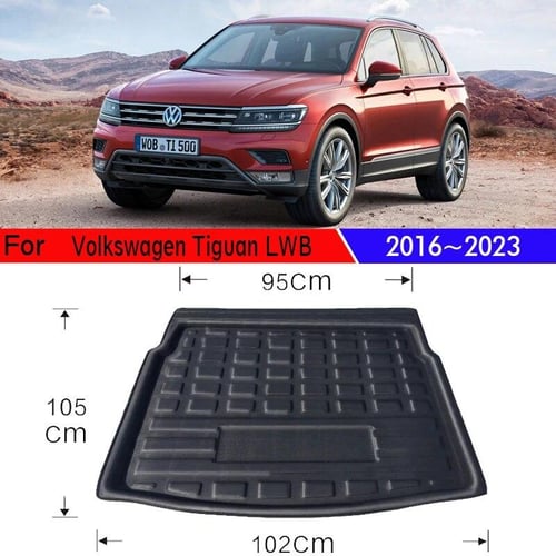 Trunk Mats for Volkswagen VW Tiguan L LWB MK2 2016~2023 Car Rear Cargo Tray  Trunk Organizer Rear Pad Accessories 3D EVA Material - buy Trunk Mats for  Volkswagen VW Tiguan L LWB