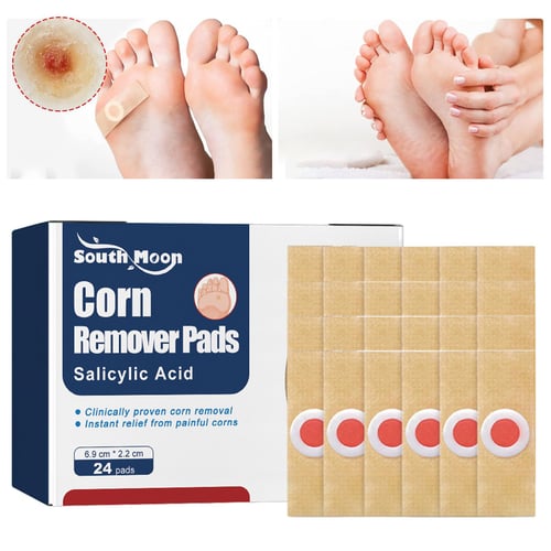 Foot Corn Removal Medical Plaster Foot Pad Patch Dead Skin Callus Remover  Relief