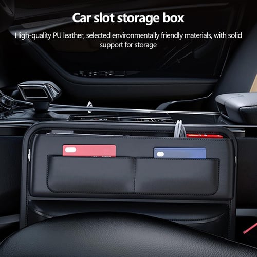 2pcs Red Car Seat Gaps Filler Crevice Blocker Console Side Fill Strip  Universal