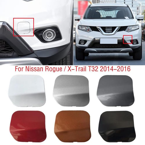 Front Bumper Tow Hook Cover Soft Cap For Nissan Qashqai J11