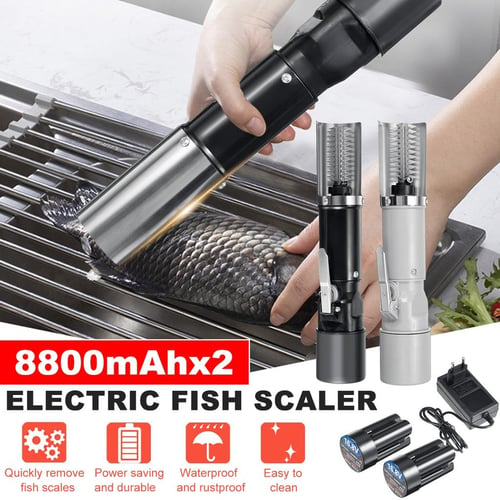 8800MA Rechargeable Fish Electric Cleaner for Fish Scalers