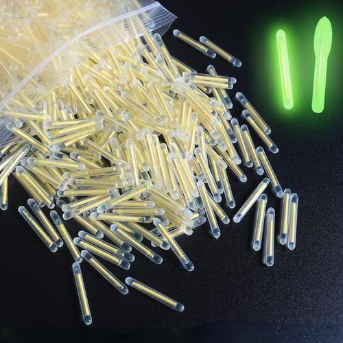 100Pcs Night Fishing Floats, Rod Luminous Floats for Tip Bobbers