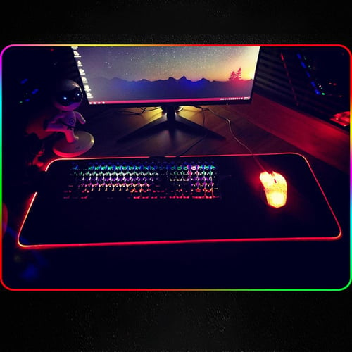 Backlit gaming mouse pad led xxl, CATEGORIES \ Electronics \ Mouse pads