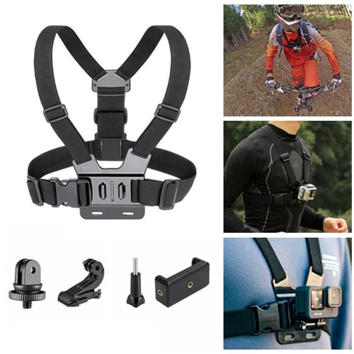 Sale Video Live Mobile Phone Chest Mount Harness Strap Holder Cell Phone  Clip