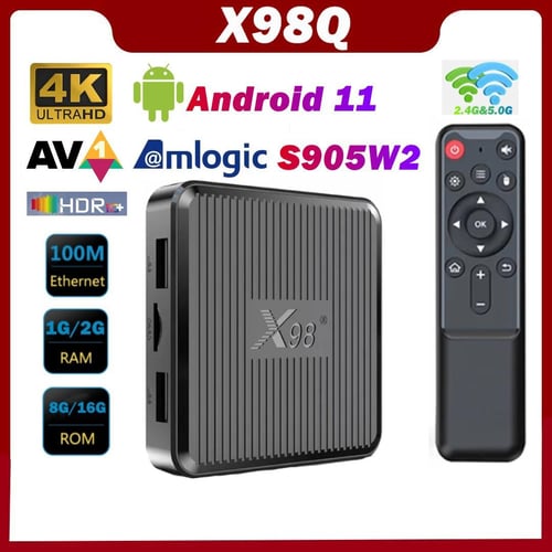TVBOX X96 Mini Android TV Box 2GB RAM 16GB Stockage Android 7.1 2.4G WiFi