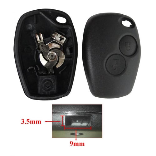 Cheap 2 Button Car Remote Key Fob Cover Case for Renault Duster Logan  Fluence Clio