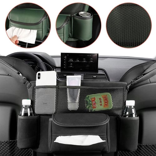 High Road Car Front Seat Organizer with Tissue Holder and Divided Storage  Compartments : : Car & Motorbike