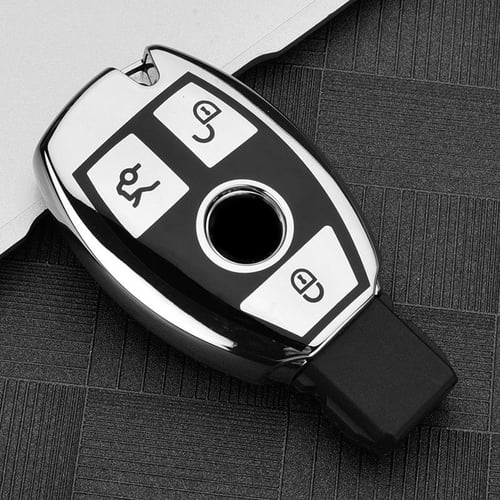Alloy Car Key Cover Case Holder for Mercedes Benz A B C E S Class W204 W205  W206 W212 W213 W176 GLC CLA W177 W222 W223 W463 AMG – the best products
