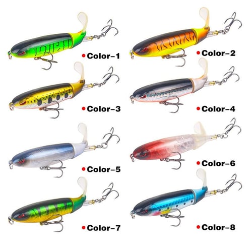 Lixada 101PCS Fishing Lures Tackle Mixed Hard Baits Soft Baits